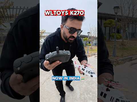 WLtoys K270 RC Helicopter 2.4GHz Brushless Motor with 6-Axis Gyro, Altitude Hold & Optical Flow, 4CH Ready-to-Fly