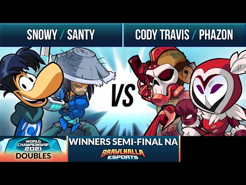 Snowy & Santy vs Cody Travis & Phazon - Winners Semi-Final - BCX Doubles 2021 - NA 2v2