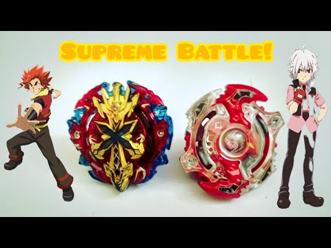 XENO XCALIBUR vs STORM SPRIGGAN | Beyblade Burst | Season 1 | HD | BeySpidey