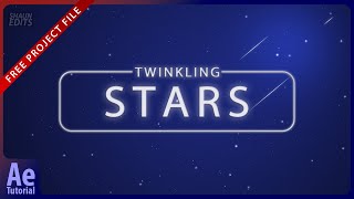 Shooting Stars Tutorial | FREE PROJECT FILE | After Effects Tutorial