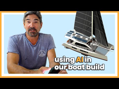 We Challenged AI to help design our Keel Cooler 🧠 (Building Our Own Aluminum Catamaran From Scratch)