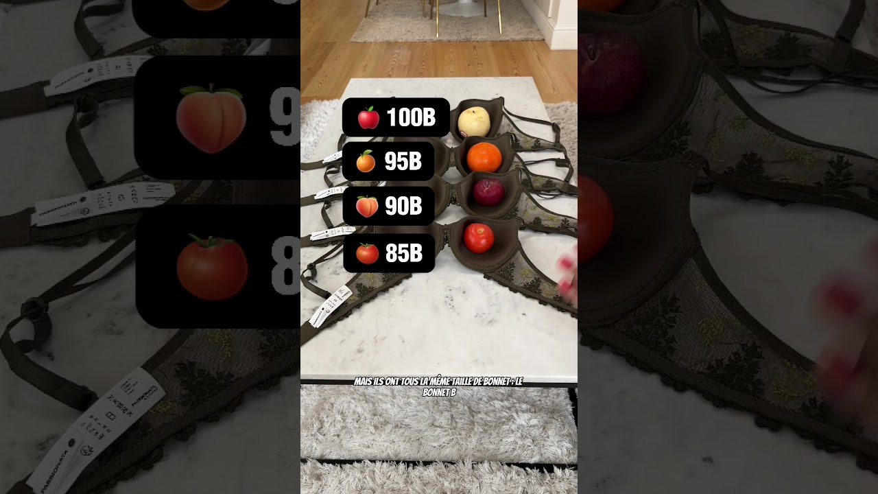 Les tailles de soutiens-gorge et équivalence expliquées 💛 #soutiengorge #brafitting #brafitter