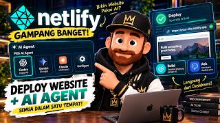 Netlify Gampang Banget! Deploy Website + AI Agent (Codex, Gemini, Claude)