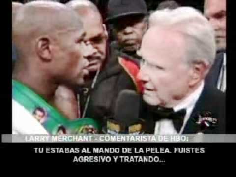 SuperXclusivo - Mayweather insulta comentarista de HBO