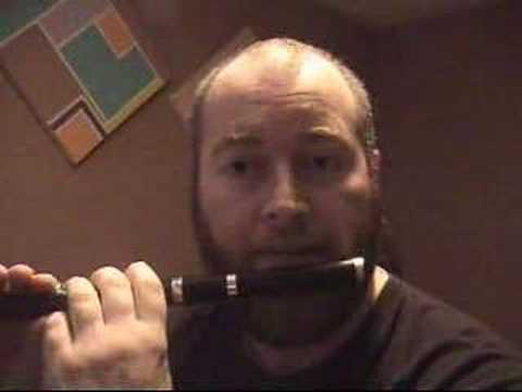 B Flat Flute Lesson # 1 - How to Blow the Flute