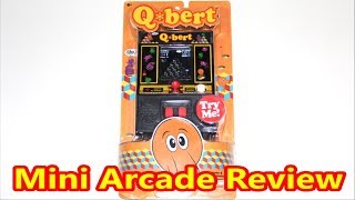 Qbert Mini Arcade Review (Static Screen Version) The No Swear Gamer