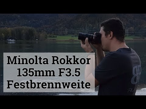 Minolta Rokkor 135mm F3.5 Festbrennweite