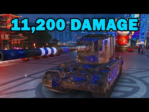 FV4005 - 11,200 Damage 7 Kills | World of Tanks