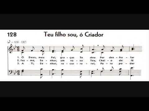 Hinário 5 CCB - Hino 128 - Teu filho sou, ó Criador - Strings - Teclado Yamaha PSR S670