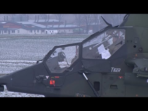 Tiger: Kampfhubschrauber musste notlanden