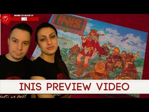 Inis Board Game Video Review... Not Preview