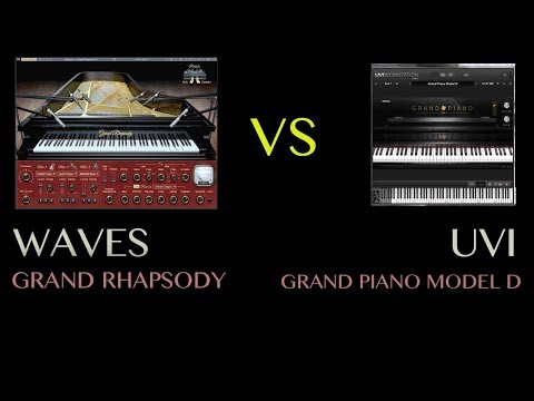 WAVES Grand Rhapsody vs UVI Grand Piano