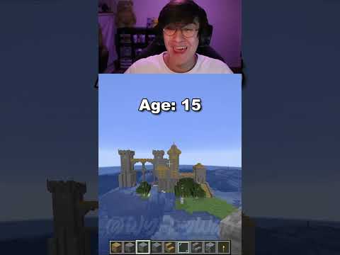 Minecraft Castles at Different Ages 😳