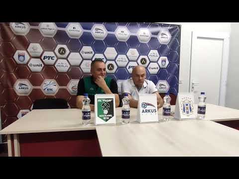 ARKUS liga 2. kolo (M) / Rudar - Šamot 65 / Izjave aktera meča nakon utakmice