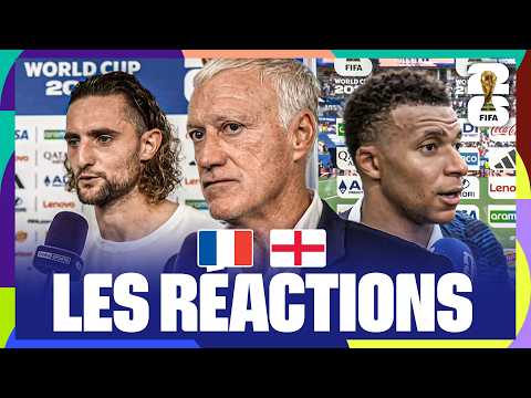 ÉMOTION, COUP DE GUEULE et RECORD - Les réactions de FRANCE - ANGLETERRE, la dernière de DESCHAMPS