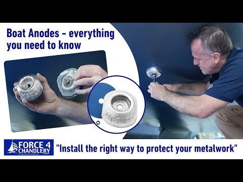 Boat anodes, everything you need to know. How to install on boats the right way to protect metalwork