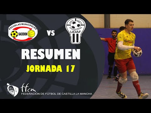 RESUMEN E.D. SACEDON - UDAF AFANION /  (1-0) / JORNADA 17 / TERCERA DIVISION / Temp. 22/23