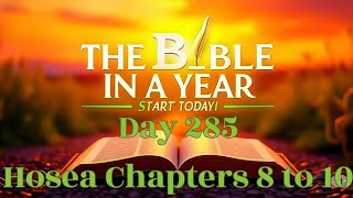 Bible in a Year Day 285 | Hosea 8–10 – The Seeds of Rebellion and the Call to Seek the Lord
