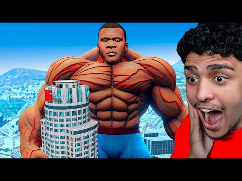 JOGANDO COM O HOMEM MAIS FORTE DO MUNDO NO GTA 5