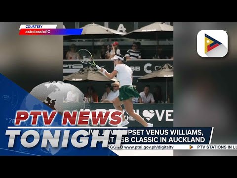 Alex Eala, Iva Jovic upset Venus Williams, Elina Svitolina at ASB Classic in Auckland