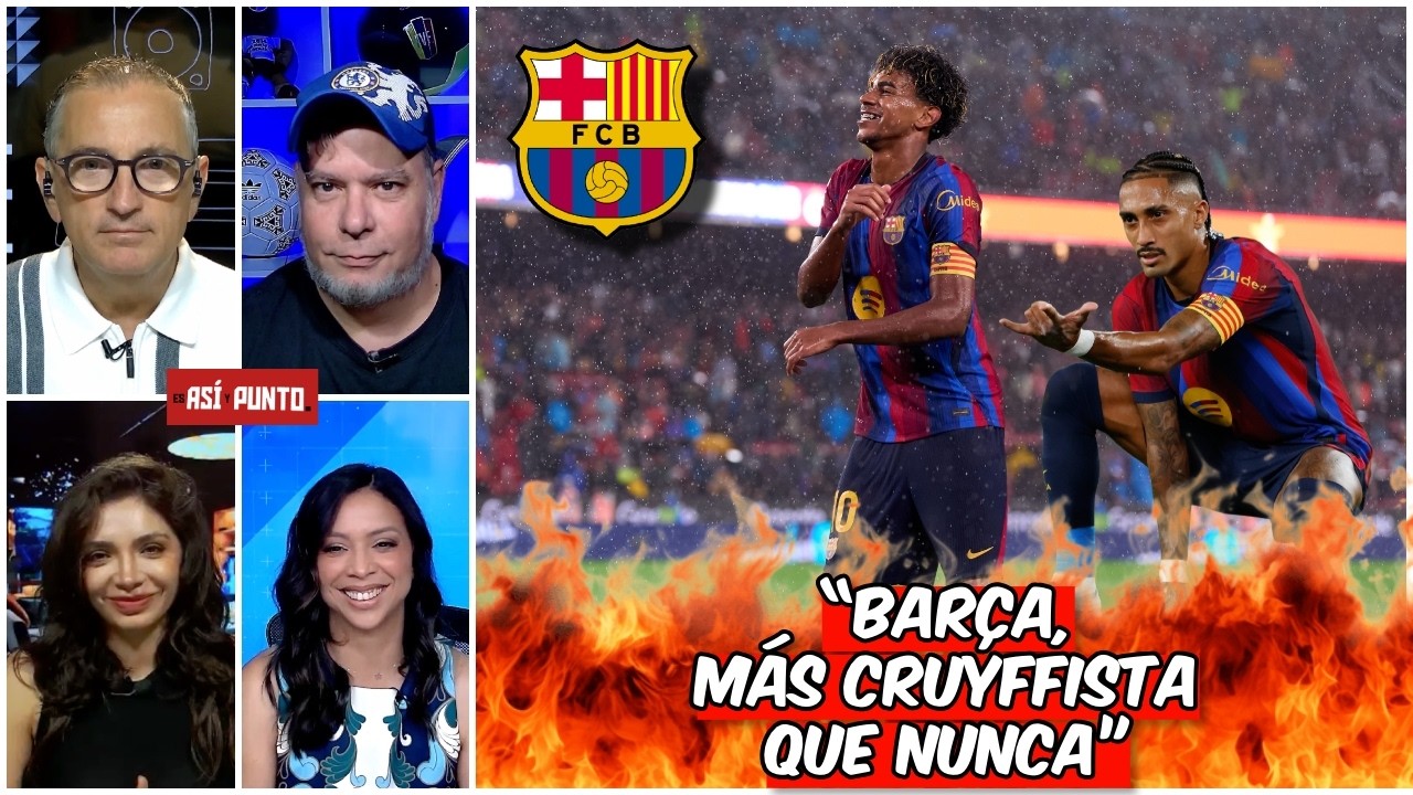 BARCELONA está JUGANDO como un EQUIPO DE ÉPOCA. NADIE lo PUEDE PARAR | Es Así y Punto