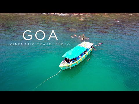 Goa Cinematic Travel Vlog 4K | North-South Goa | DJI Mavic | GoPro 7