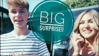 BIG SURPRISE + BEHIND THE SCENES | Paige Danielle &amp; HRVY