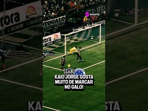 KAIO JORGE DEU UM “GOLPE” NA BOLA E MARCOU NO CONTRA O GALO #shorts