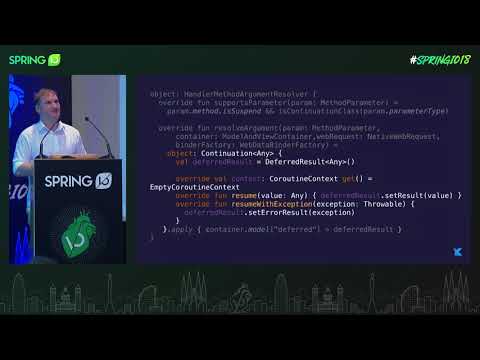 Image thumbnail for talk Asynchronous programming with Kotlin coroutines in Spring