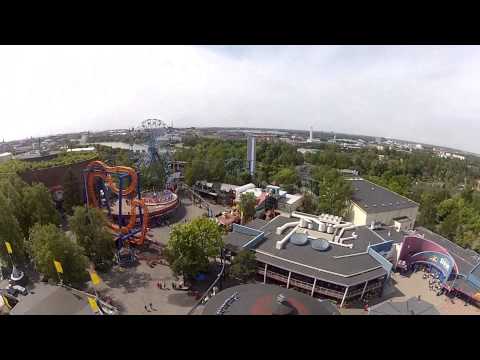 Linnanmäki -  Raketti "rocket" POV view - shooting up to 60 meters in 2,5 seconds