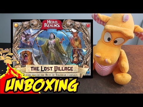 Hero Realms: The Lost Village - Unboxing