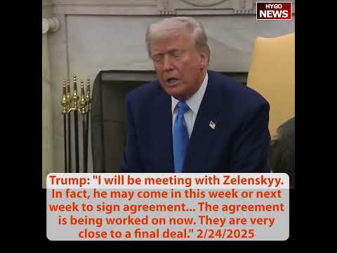 Trump's Eiffel Tower Story with Macron; Zelensky Coming to Sign Minerals Deal; Hegseth Rejects 'Unqualified Question'