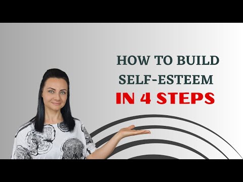 In this video, I talk about how to build self-esteem in 4 steps!
