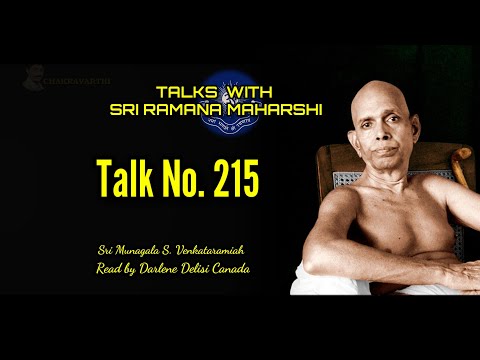 Talks With Sri Ramana Maharshi Talk No.215 | Tiruvachakam | Sadguru Talks | Bhagavan Ramana Talks