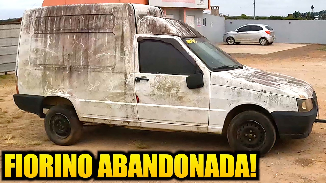 RESGATAMOS UMA FIORINO 8 ANOS ABANDONADA! SERÁ QUE VAI FUNCIONAR?