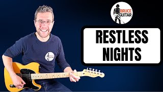 Bruce Springsteen - Restless Nights guitar lesson