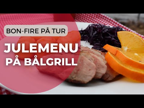 Bon fire på tur: Julemenu på bålgrill med andebryst, rødkål og brunkartofler