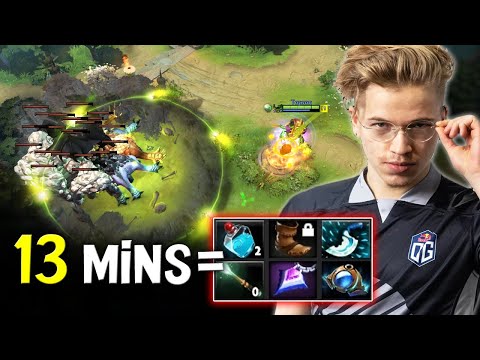 How to Farm Like GODSON - Signature Hero PUGNA DAGON 5 DOTA 2