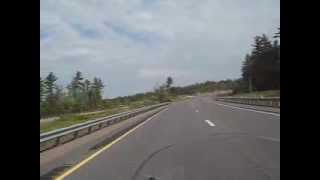 preview picture of video 'Great Lakes Tour East - 400 north to Sudbury'