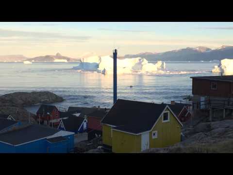Iceberg Tsunami in Uummannaq, Greenland