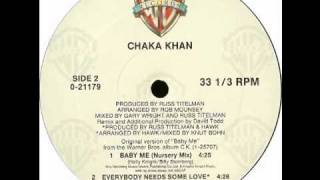 Chaka Khan - Baby Me (3ck&#39;s &amp; A Baby Remix) (1989)