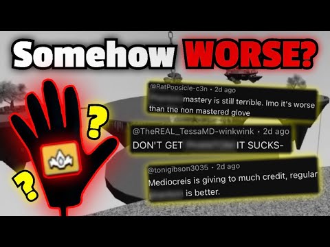 This Mastery Is WORSE Than The Regular Glove?! | Slap Battles