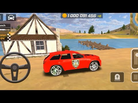 Red Hummer DRIFT Car Gameplay | Indonesia Police Car Drift Driving Simulator Gameplay 🔥💥