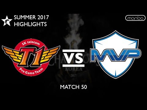 SKT vs MVP All Games Highlights LCK Summer 2017 SK Telecom T1 vs MVP LoL eSports