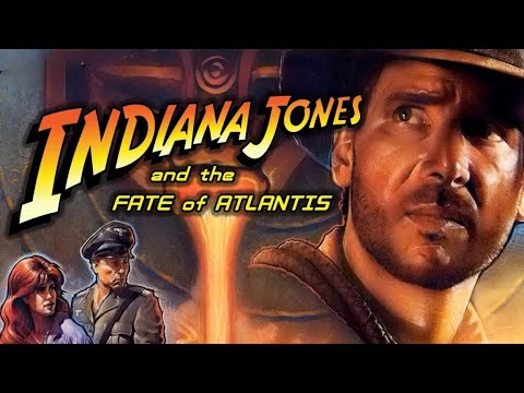 Indiana Jones and the Fate Of Atlantis PC DOS Longplay, 1992, LucasArts™