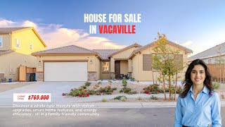 Luxury Living in Vacaville: Stunning 1-Year-Old Home with $95K in Upgrades!