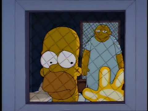 The Simpsons Homer Meets Michael Jackson #simpsonsshorts #simpsons #classicsimpsons