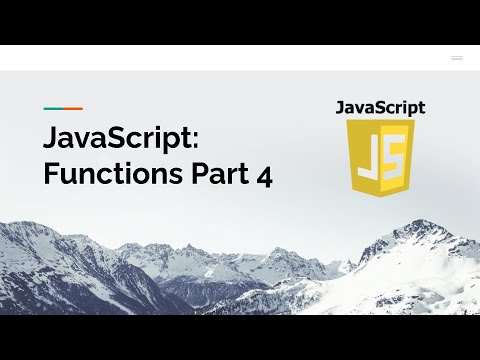 Javascript Functions Part 4