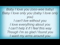 Linda Ronstadt - Baby I Love You Lyrics