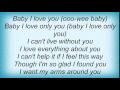 Linda Ronstadt - Baby I Love You Lyrics